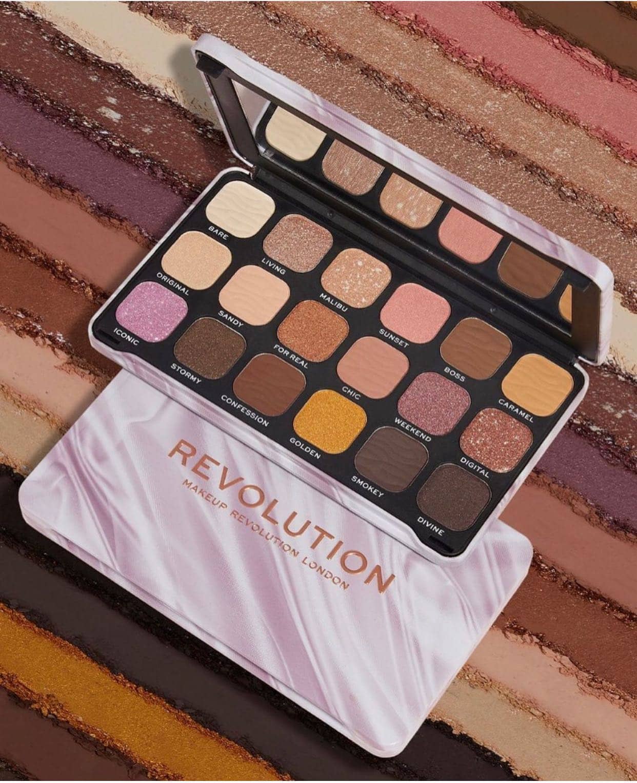 Палетка теней Forever Flawless Nude Silk 1