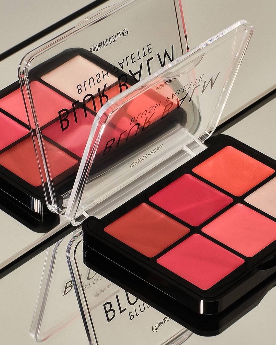 Палетка румян для лица Blur Balm Blush Palette, 010 Blush Blindness 2