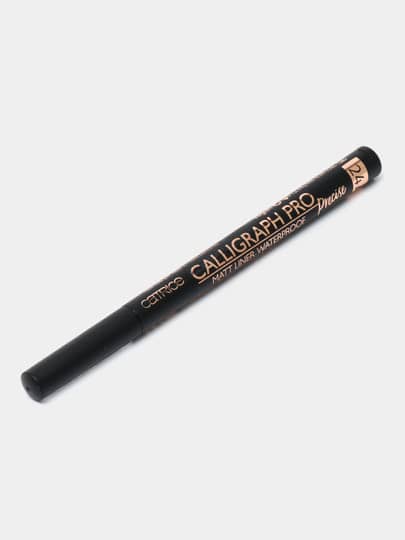 Подводка для глаз Calligraph Pro Precise 24h Matt Liner Waterproof, 010 черная матовая 2