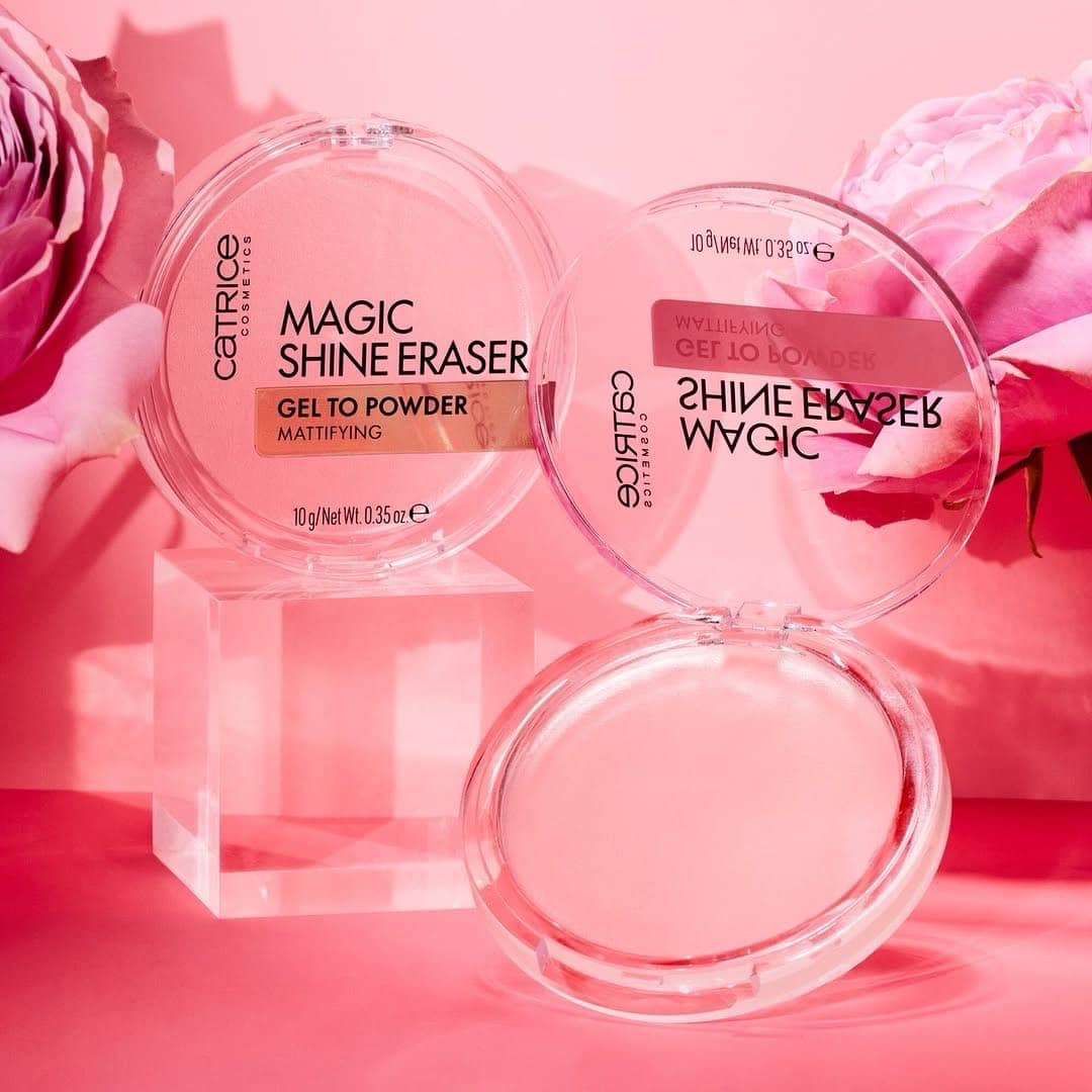 Крем-пудра Catrice Magic shine eraser gel to powder 1