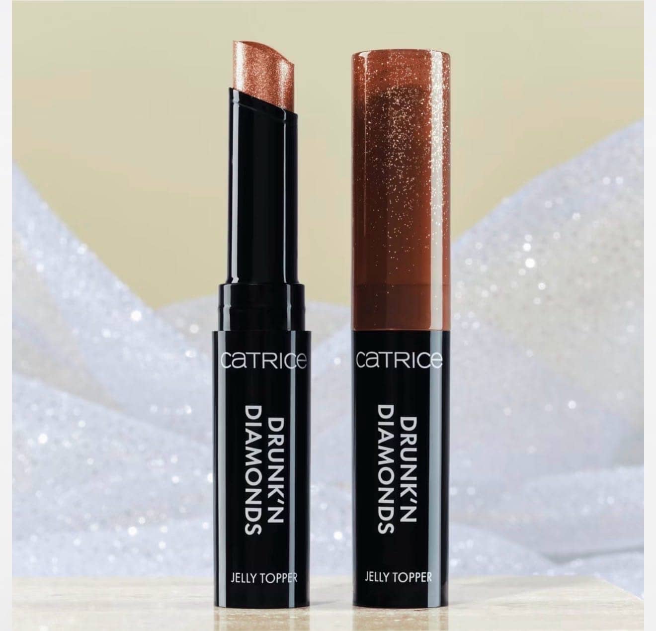 Топпер для век в стике Drunk'n Diamonds Jelly Topper, 030 Sunset Spark 1