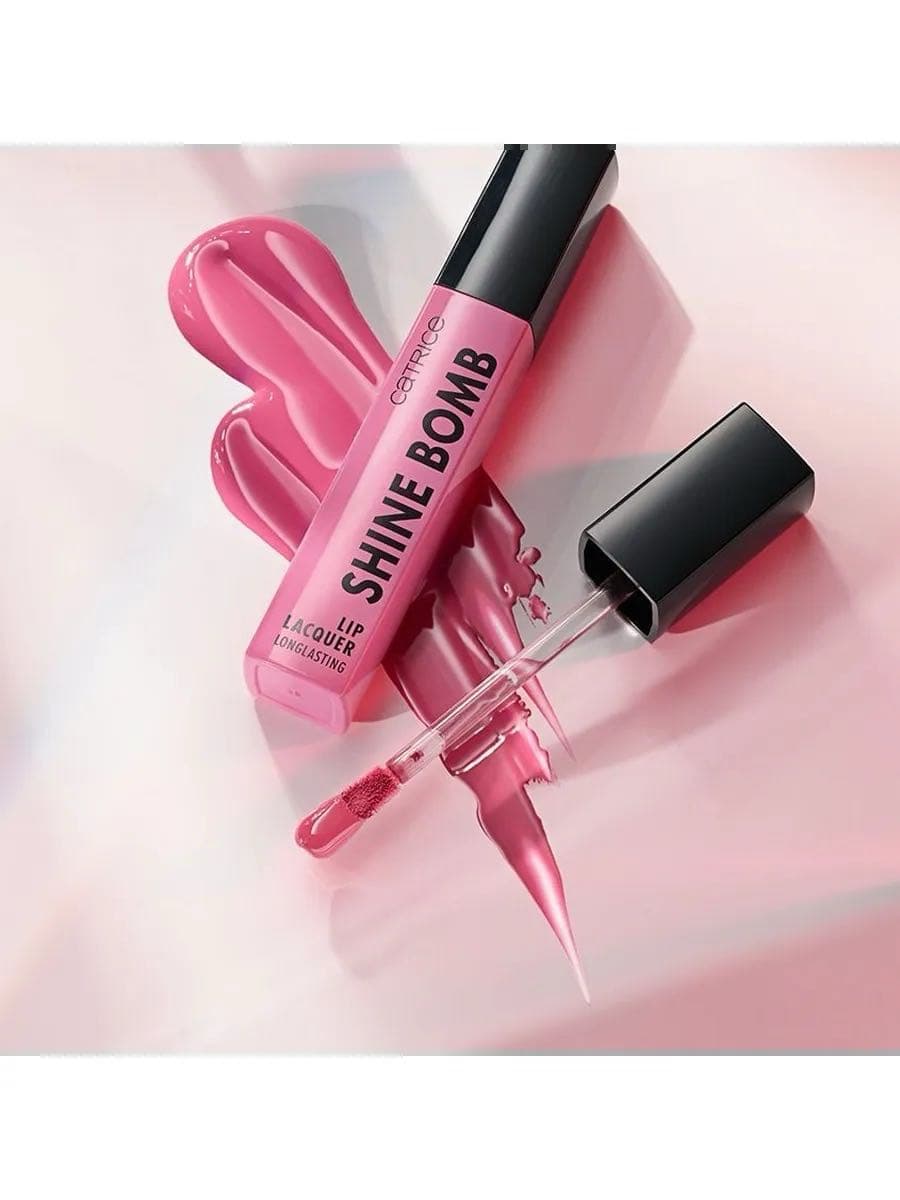 Глянцевая жидкая помада Shine Bomb Lip Lacquer, 060 Pinky Promise