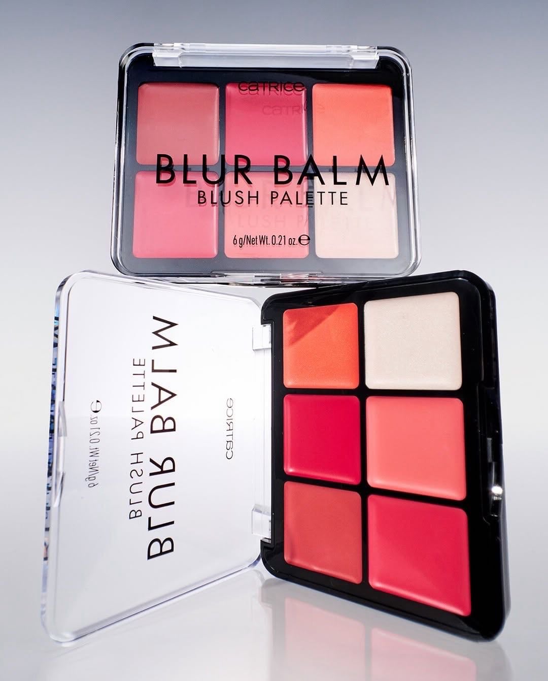 Палетка румян для лица Blur Balm Blush Palette, 010 Blush Blindness