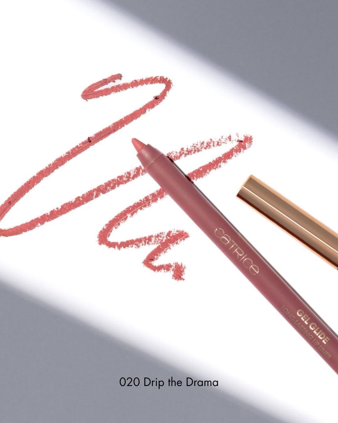 Карандаш для губ Gel Glide Long-Lasting Lip Liner, 020 Drip The Drama
